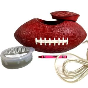 Gold Canyon  Football Wax Pod Warmer and one full size wax pod. NWOT